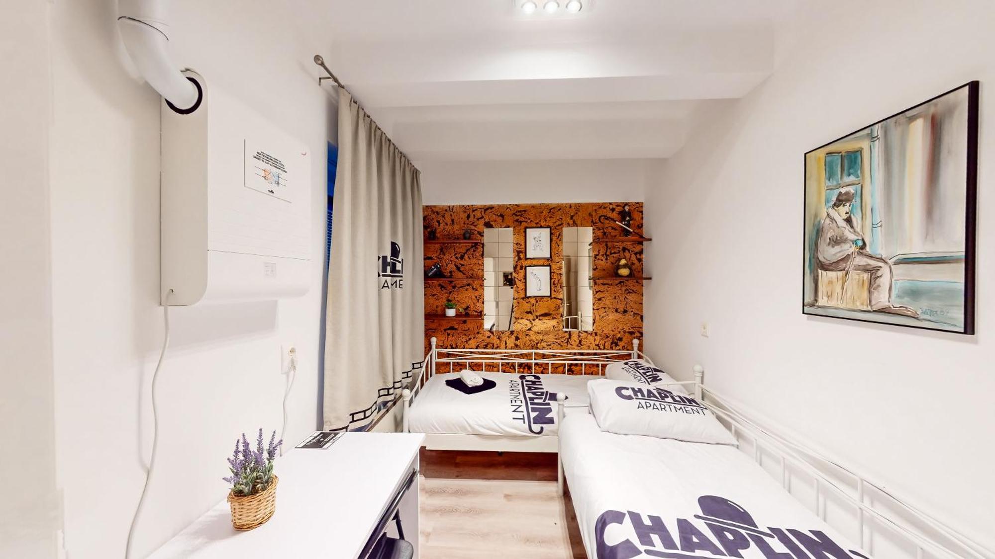 Chaplin Apartment - Free Garage Parking 卢布尔雅那 外观 照片